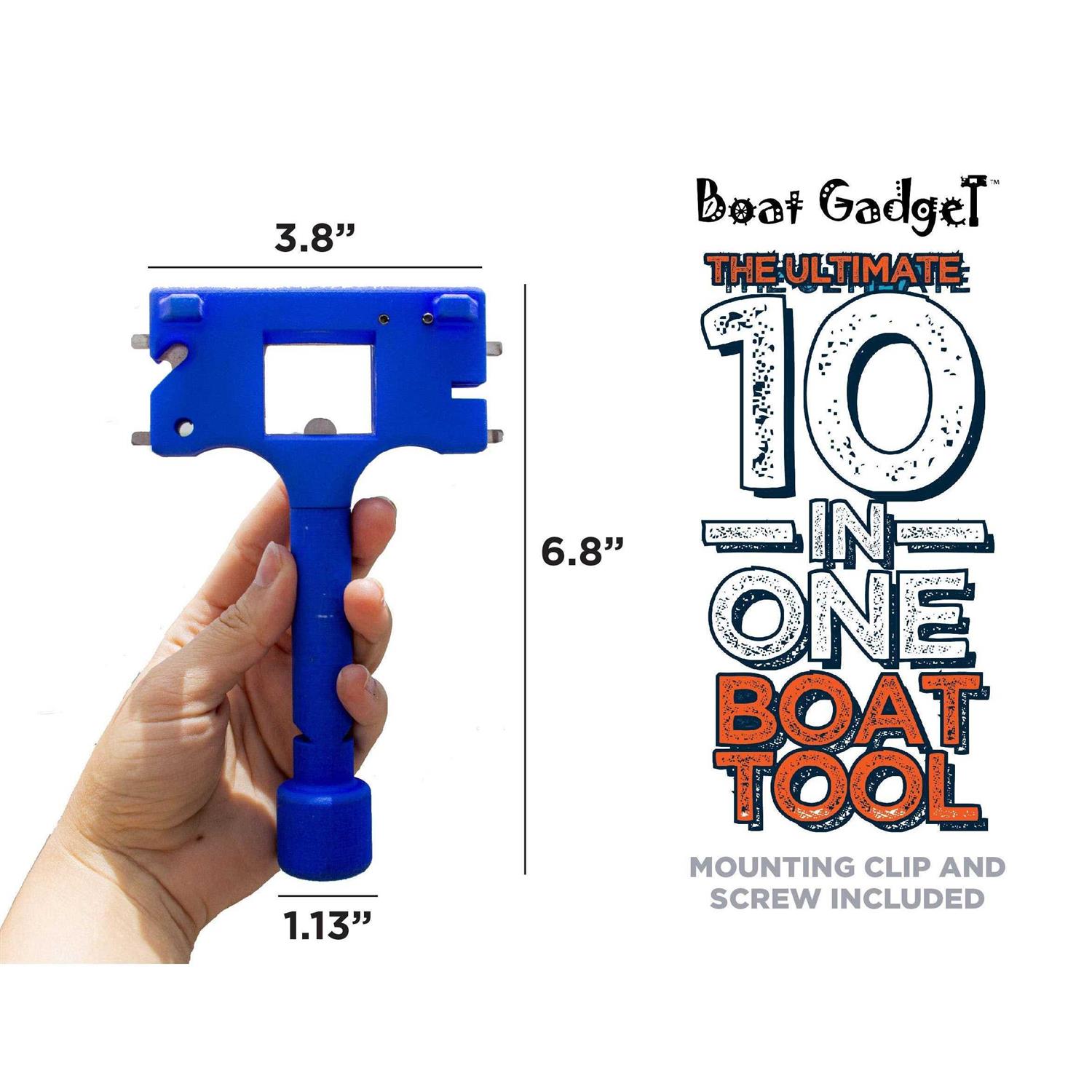 Boat Gadget This 10-in-1 Boat Tool Includes Beer and Wine Bottle Opener