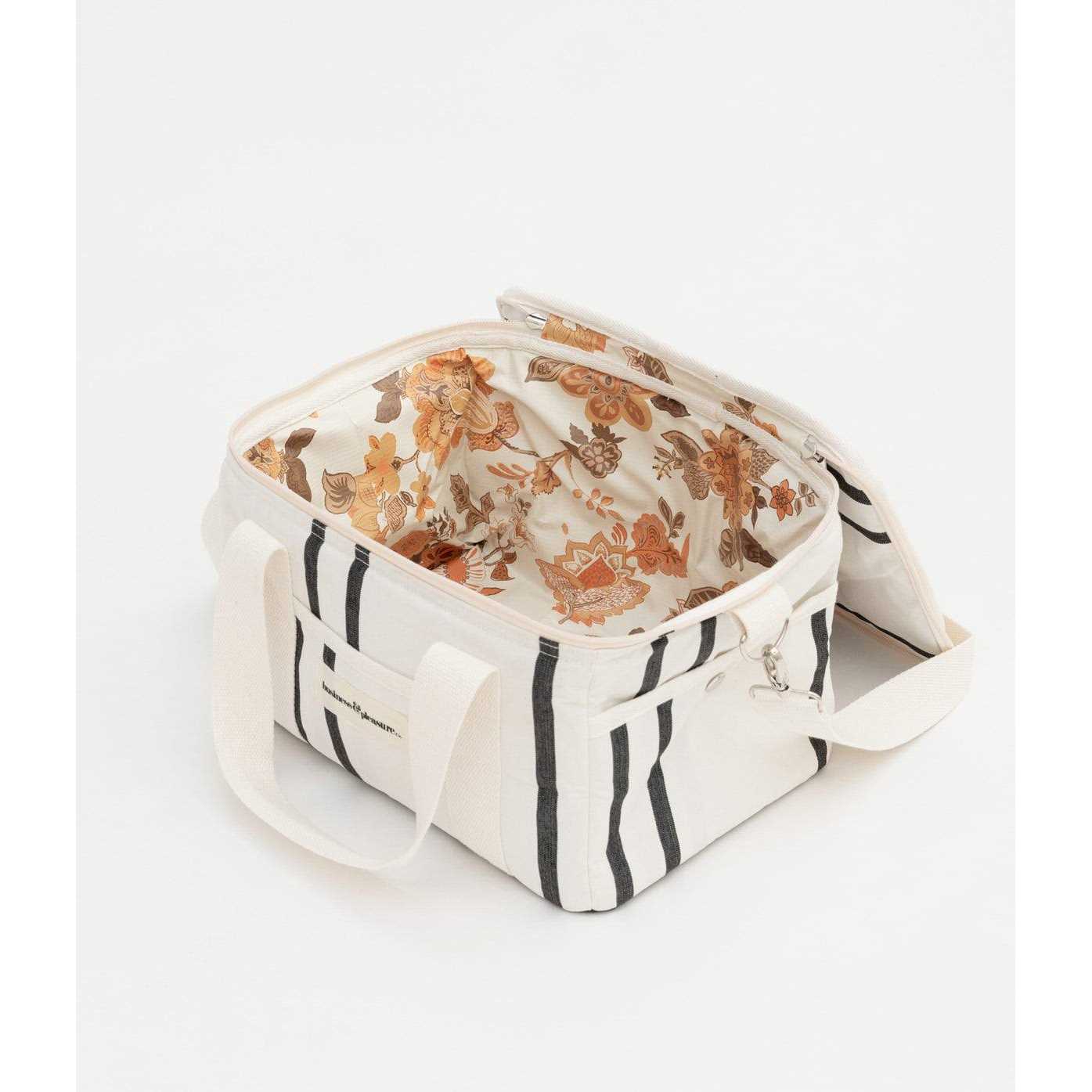 business & pleasure co. Premium Cooler Bag in Black & White