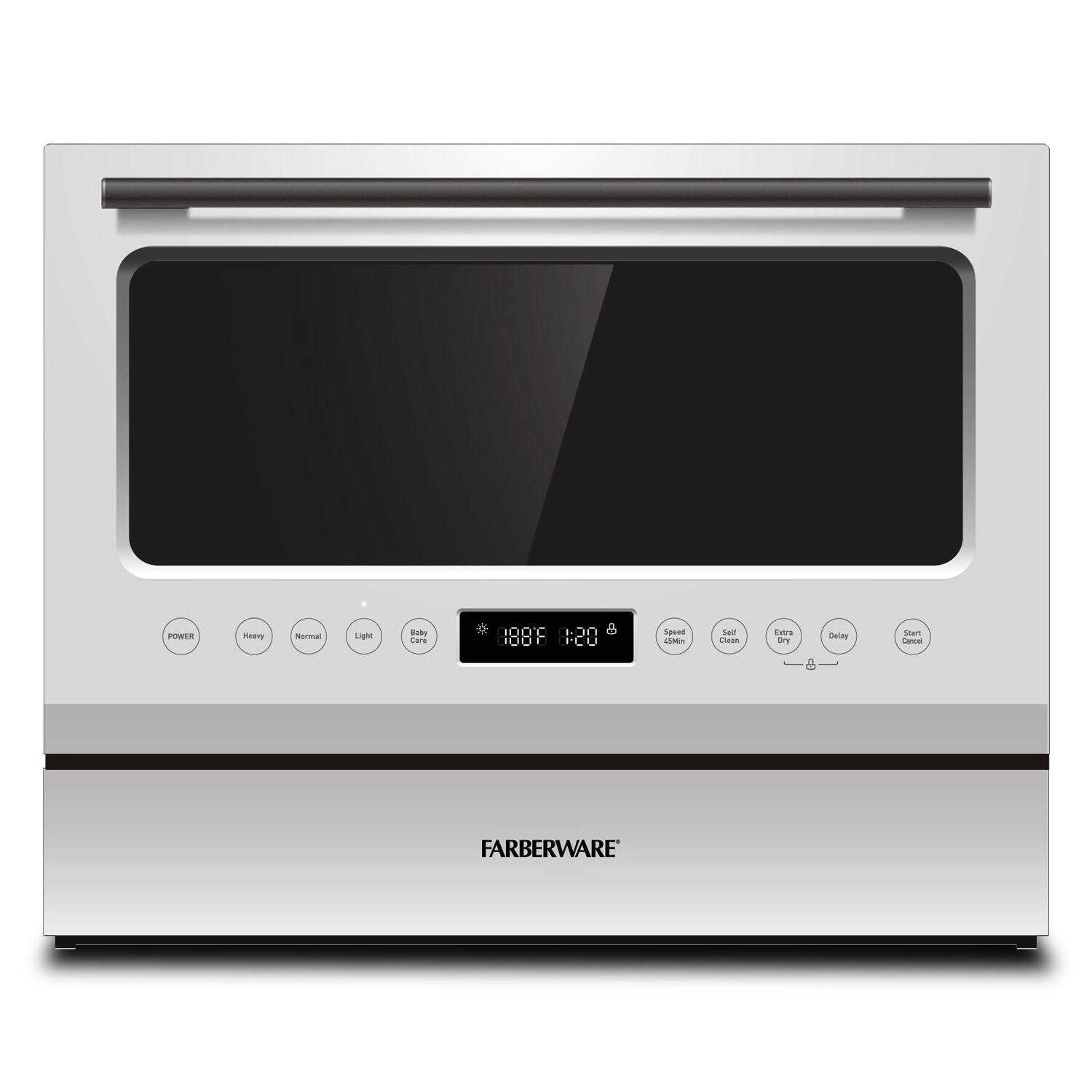 Farberware Professional FCD06ASWWHC Countertop Dishwasher