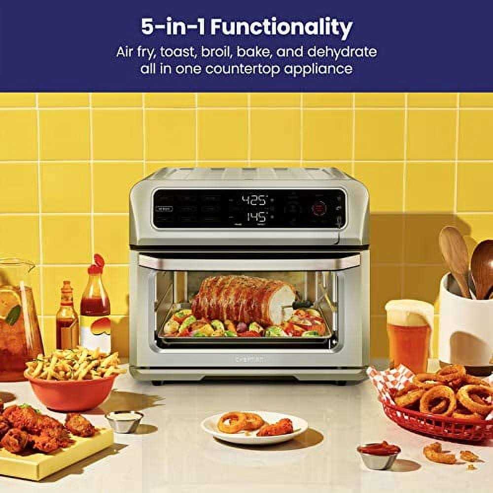Chefman Air Fryer Toaster Oven Combo with Probe Thermometer