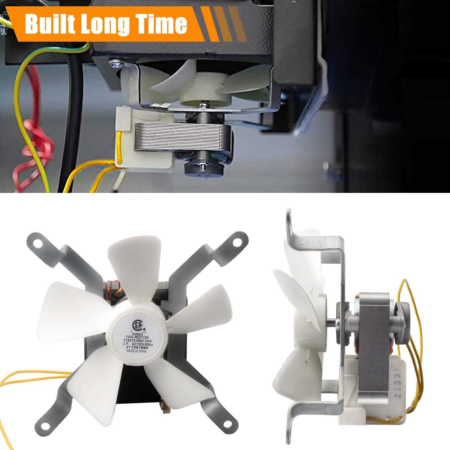 Upgraded Induction Fan Replacement Parts with High Temperature Resistant, Compatible with Traeger, Pit Boss, and Camp Chef Wood Pellet Grill Smokers
