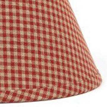 Newbury Gingham Bulb Clip Fabric Lamp Shade by Raghu
