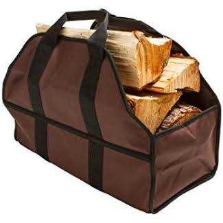 Cougar Outdoor Firewood Carrier Log Carrier Waterproof Heavy Duty Extra Large Capacity Canvas Wood Carrying Bag for Firewood