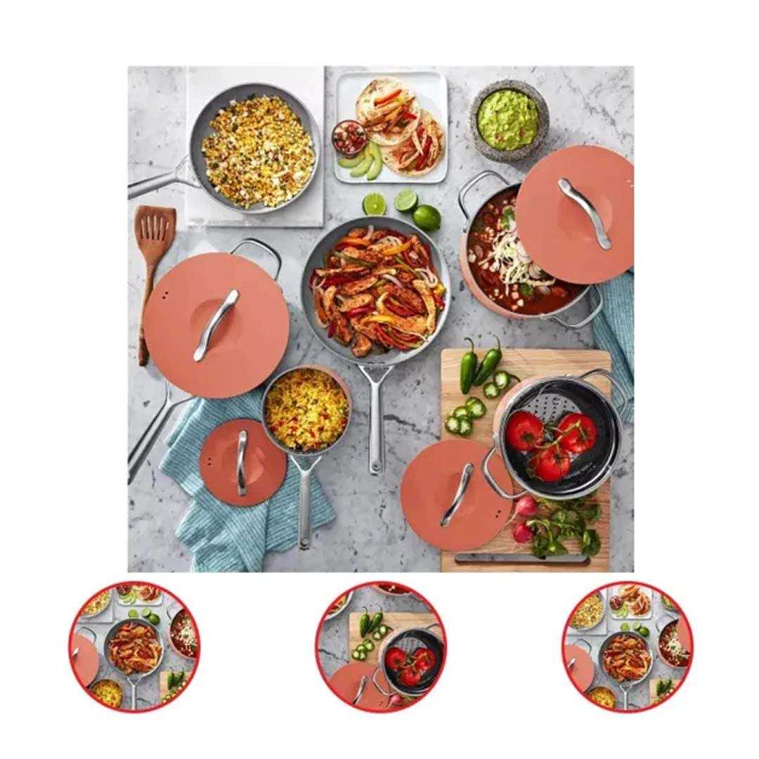 Member’s Mark 11-Piece Modern Ceramic Cookware Set