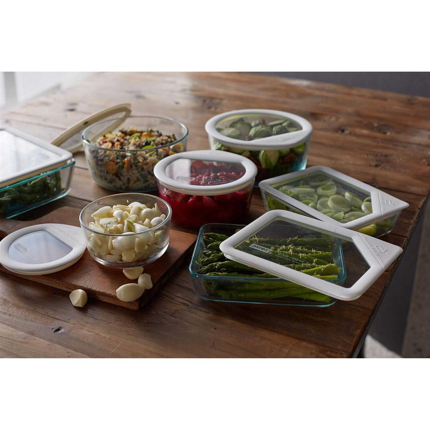 Pyrex Ultimate 10-Piece Glass Storage Set