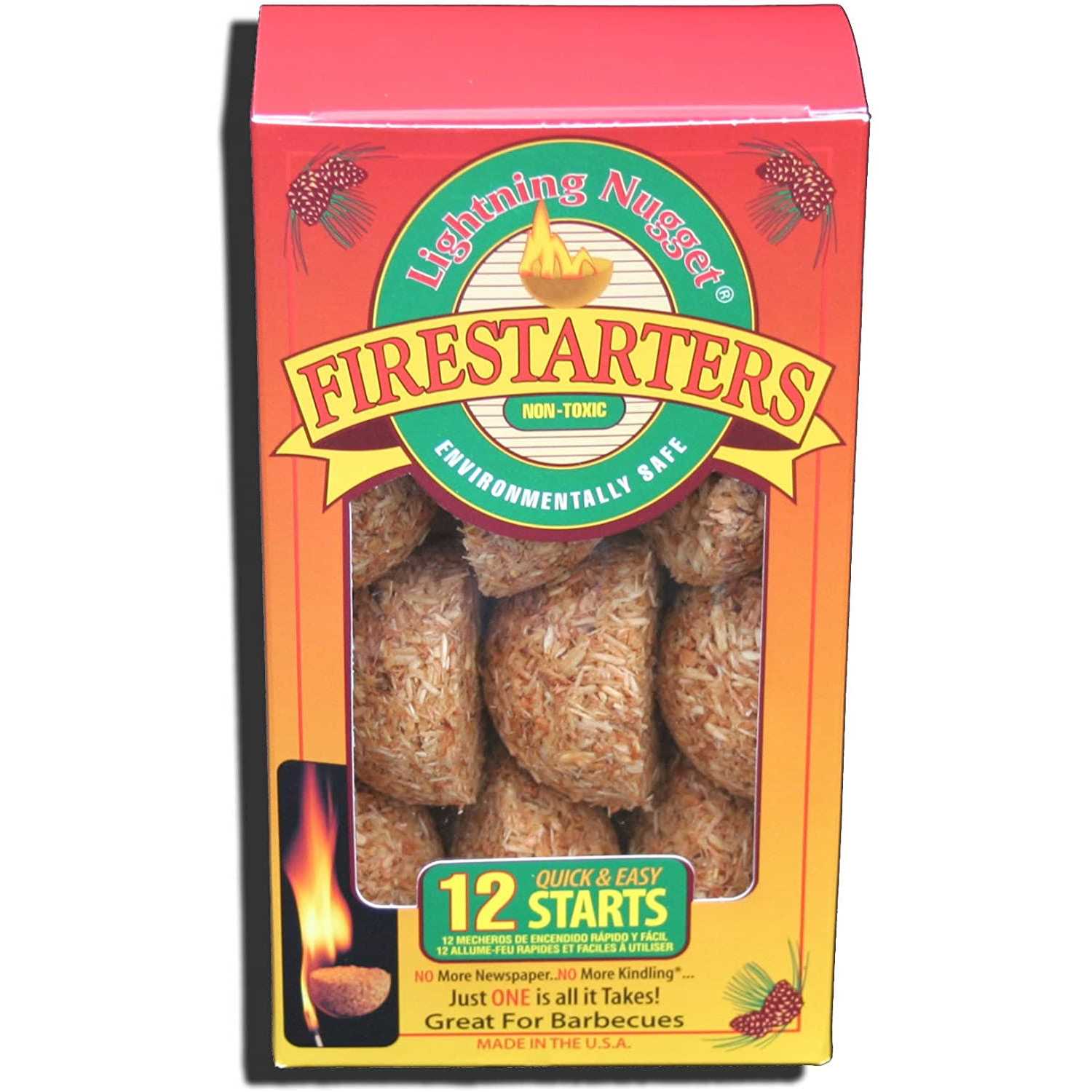Lightning Nuggets Firestarters 12 Count