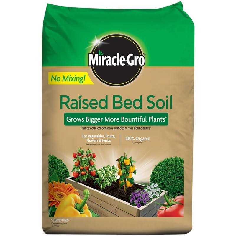 Miracle Gro Raised Bed Soil 1.5 cu. ft