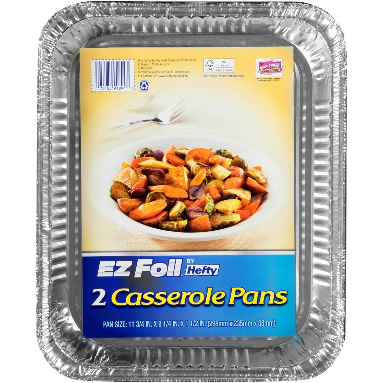 EZ Foil Casserole Pans