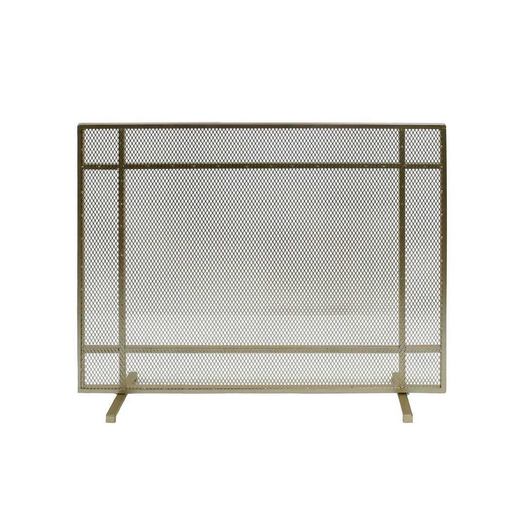 Erick Iron Fireplace Screen Home Loft Concepts Finish