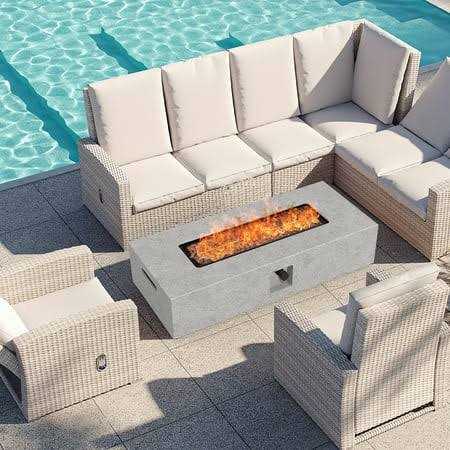 ESSENTIAL LOUNGER Essential 28 inch BTU Propane Fire Table