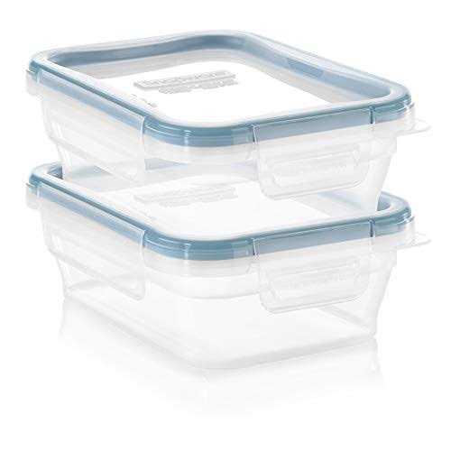 Snapware 3-Cup Capacity Total Solution Rectangular Plastic Meal Prep Food Storage Set