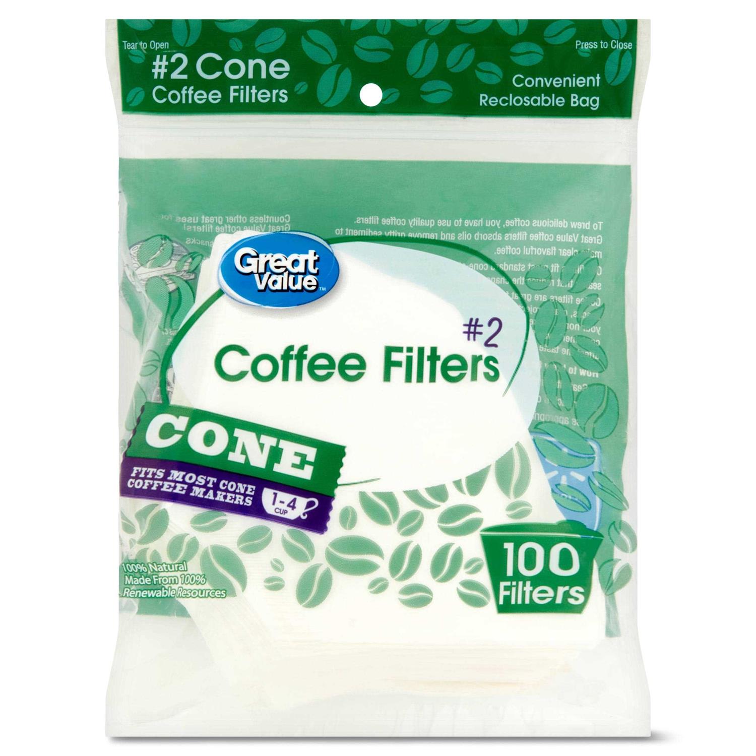 Great Value Cone Coffee Filters