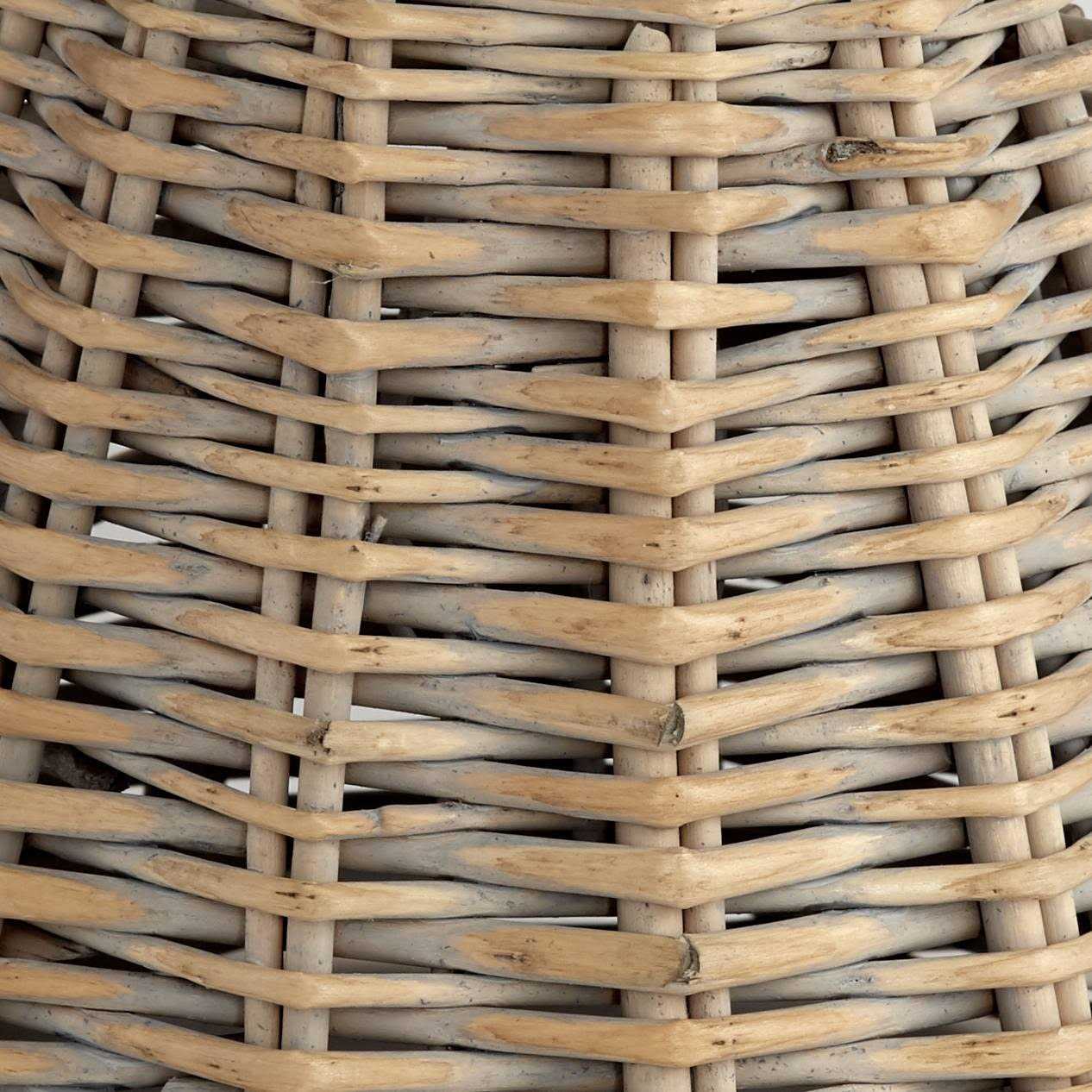 Springcrest Collection Set Lamp Shades Natural Wicker Weave Small 3 Top x 6 Bottom x 5 High Candelabra Clip-On Fitting 600V1