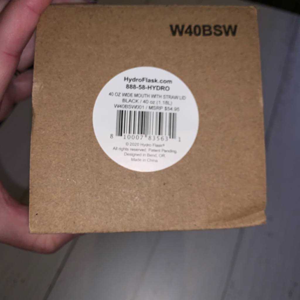 Hydro Flask Wide Mouth Straw Lid