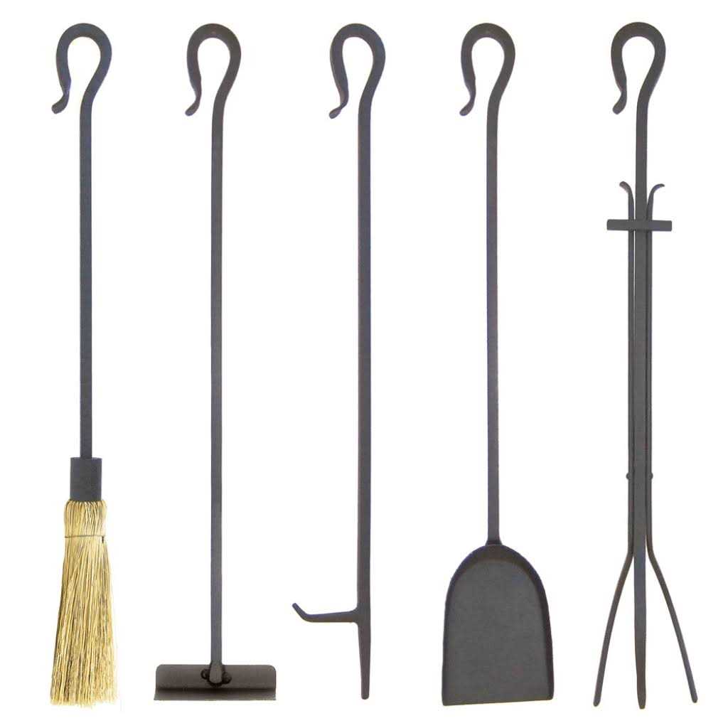 Minuteman Shepherd’s Hook Fireplace Brush