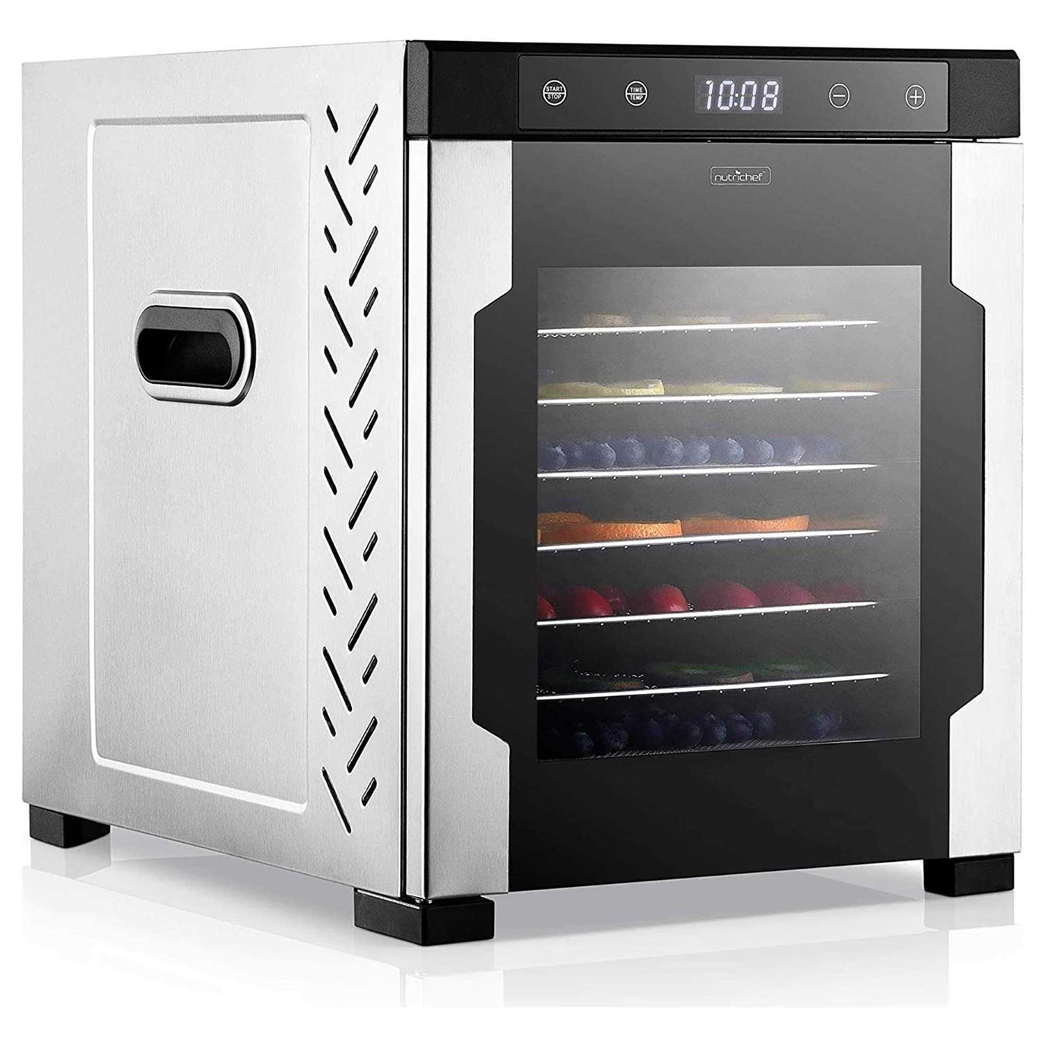 Nutrichef NCFD10S 10 Shelf Food Dehydrator