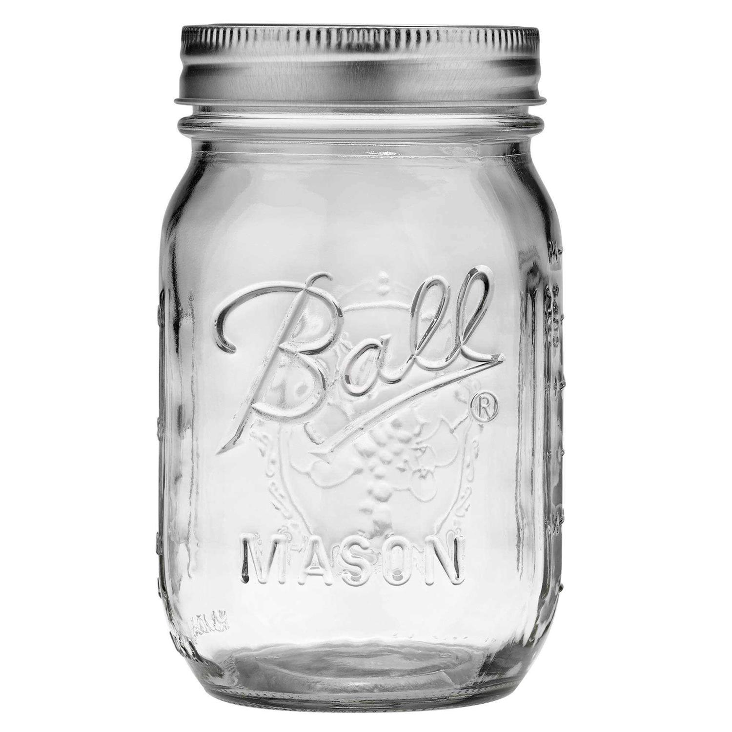 Ball Mason Jars Pint Regular Mouth