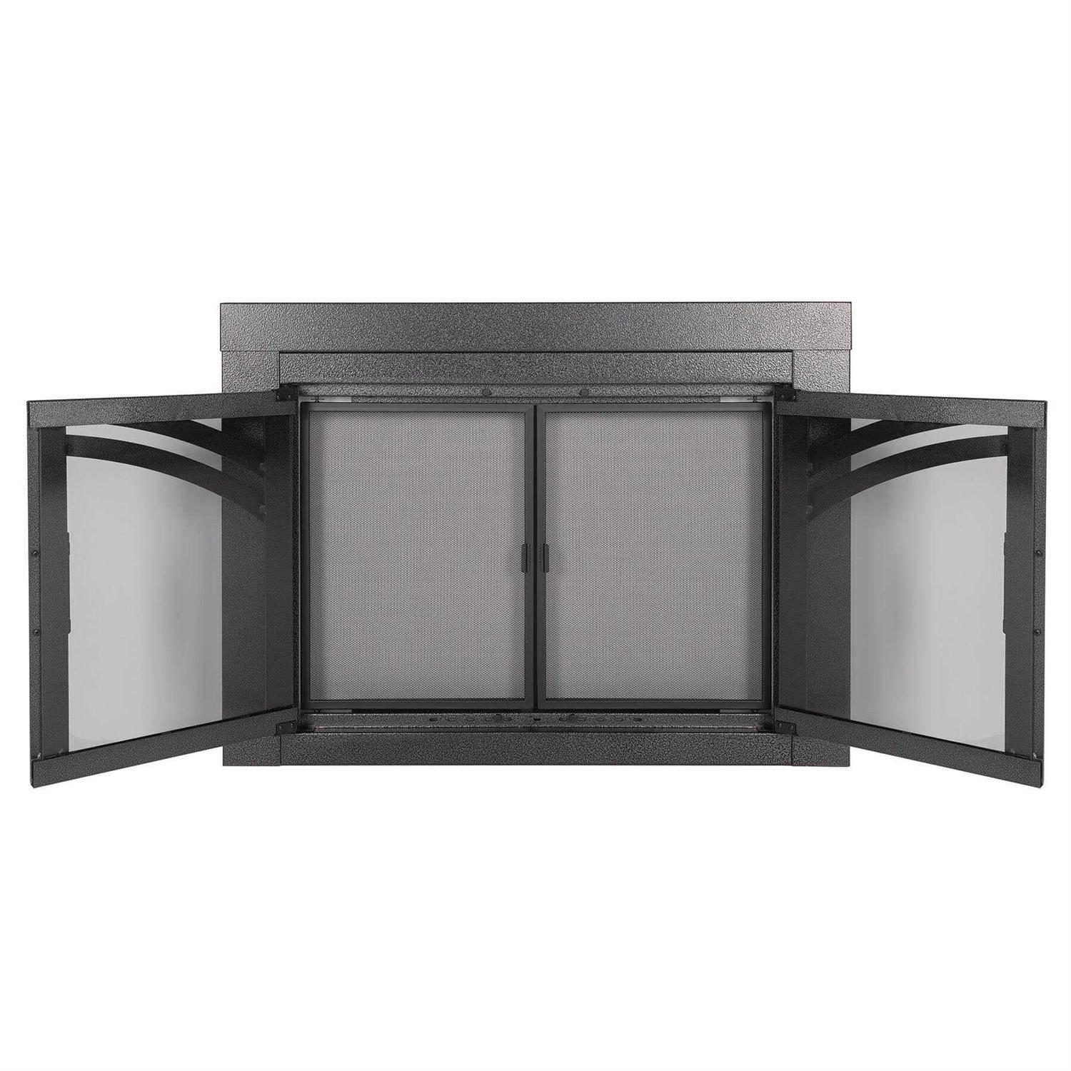 Pleasant Hearth Axel Fireplace Glass Door
