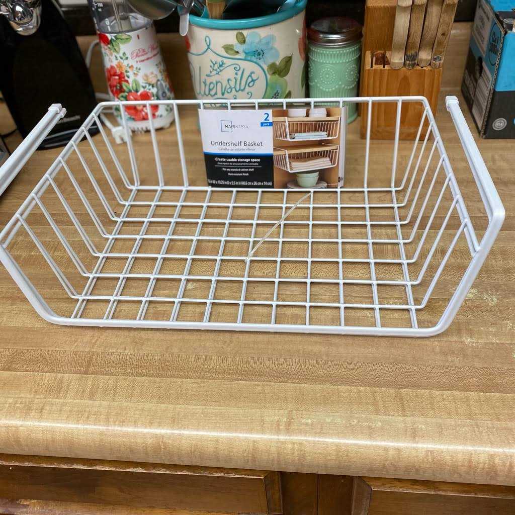 Mainstays Under Cabinet Baskets