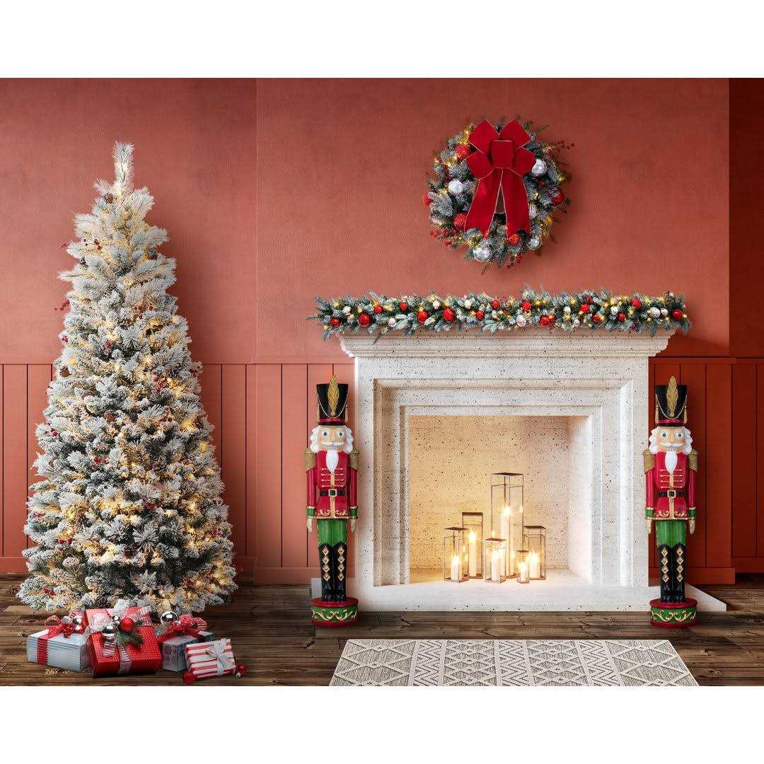 Haute Decor Red Christmas Nutcracker