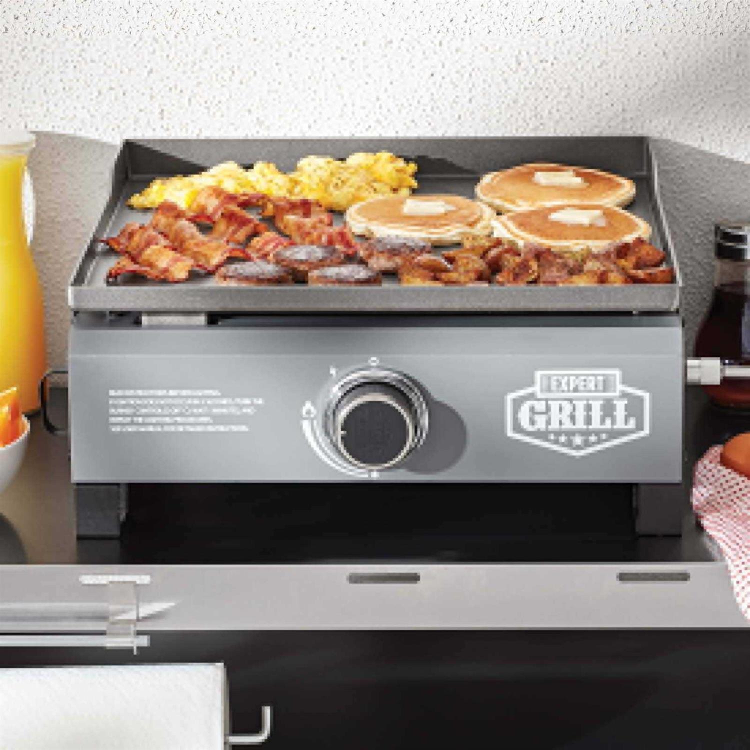 Expert Grill 1-Burner Tabletop Propane Gas Griddle