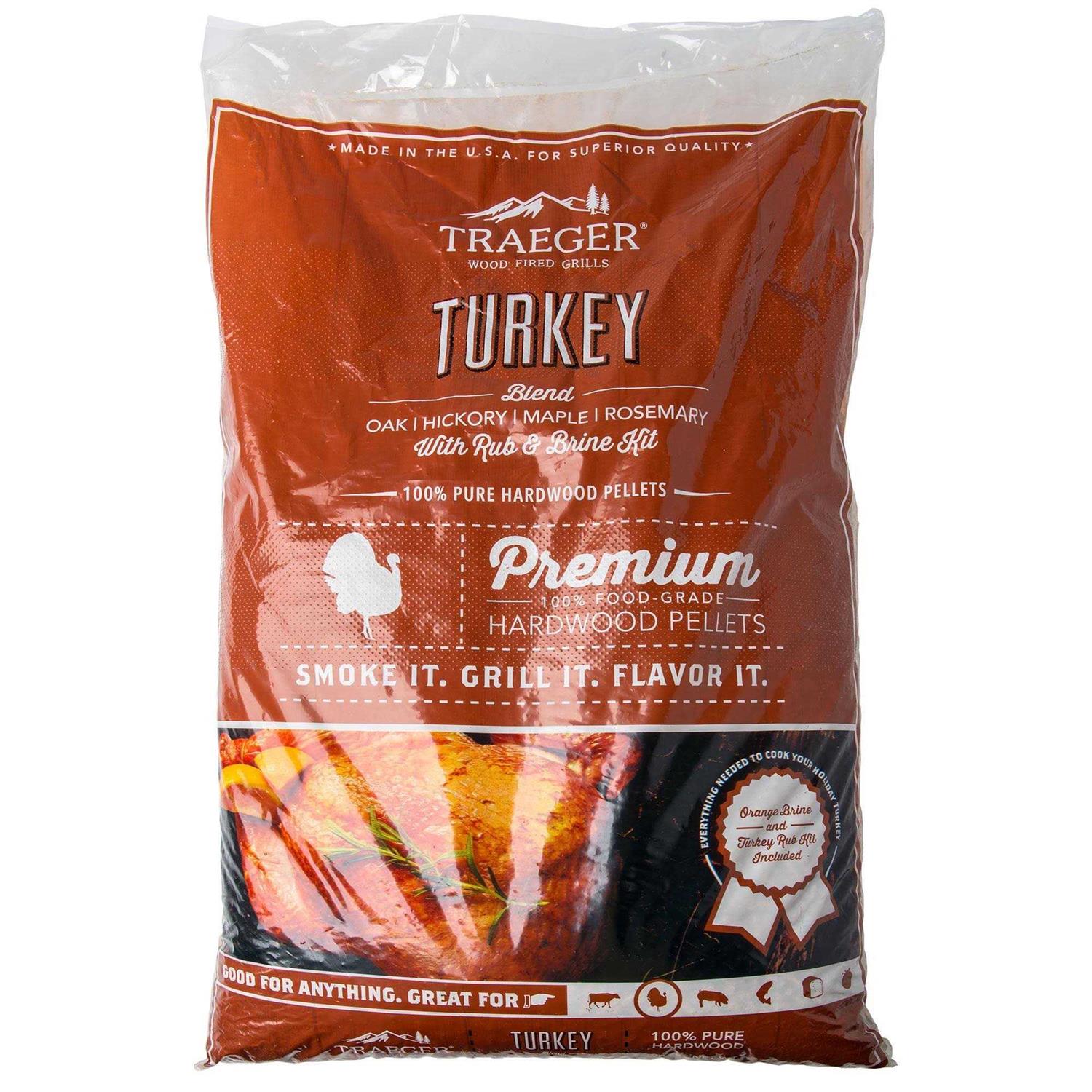 Traeger Turkey Pellets Blend Brine Kit