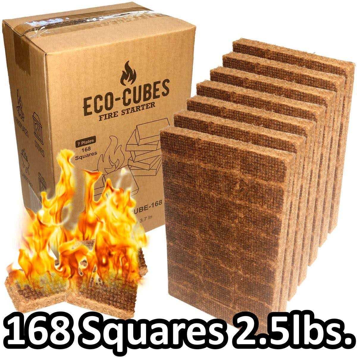 Easygo Product Eco Cubes Fire Starter Squares Great Lighter for Chimney