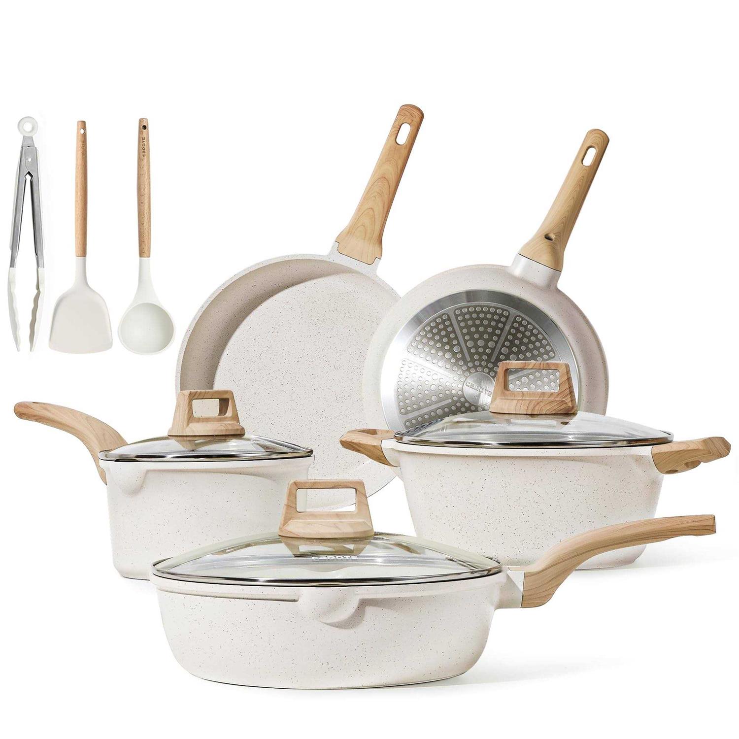 CAROTE Pots and Pans Set Nonstick