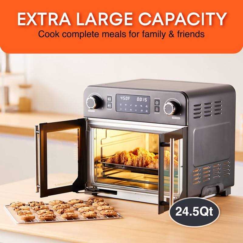 Elite Programmable French Door Air Fryer Oven