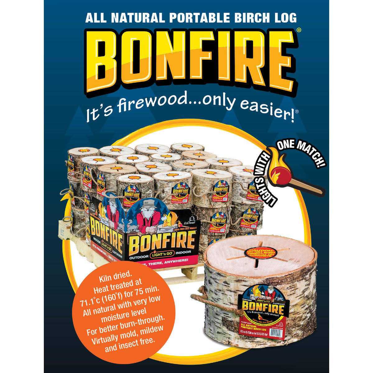 Light ‘n Go Bonfire Log