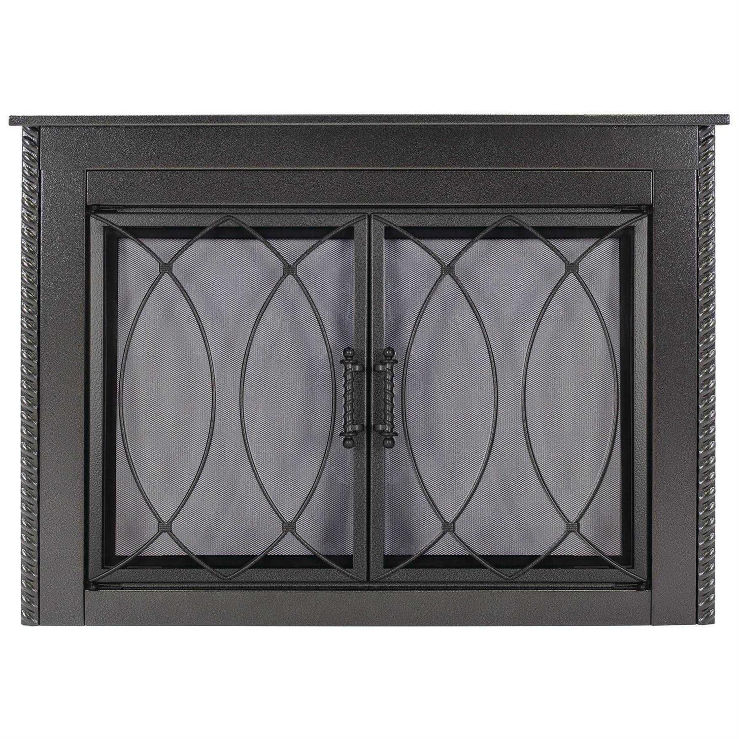 Pleasant Hearth Amhearst Fireplace Glass Door