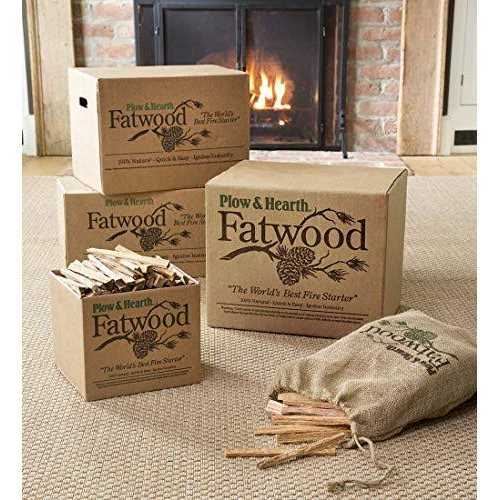 Plow Hearth Fatwood Fire Starter