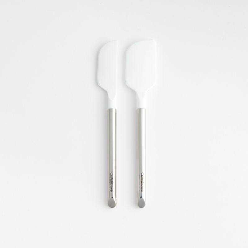 Crate & Barrel Silicone and Mini Spatulas
