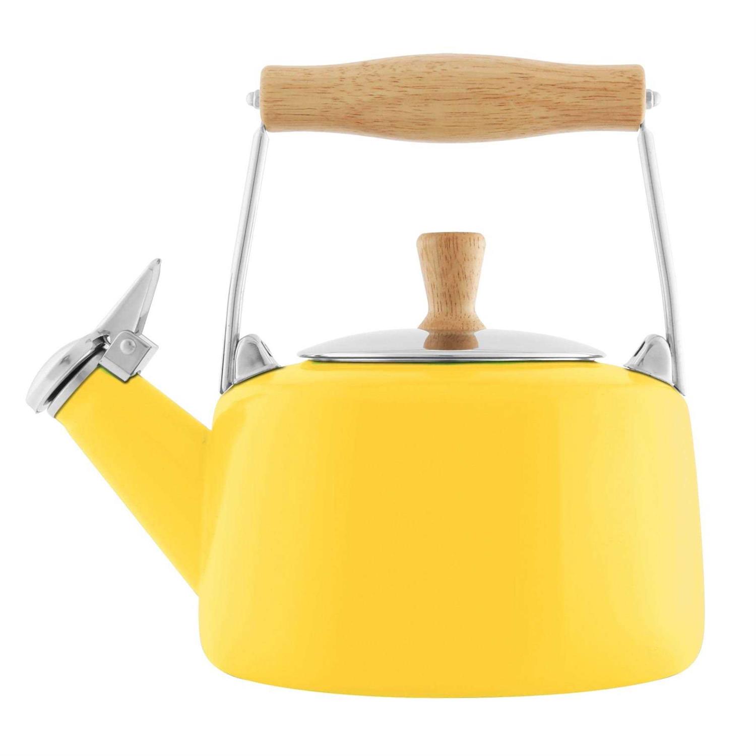 Chantal 1.4 qt. Enamel-on-Steel Sven Tea Kettle
