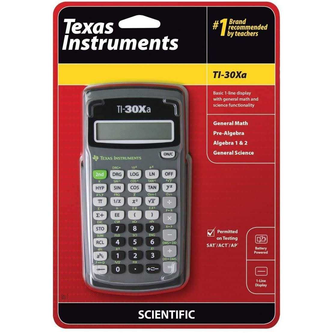 Texas Instruments TI-30Xa Scientific Calculator