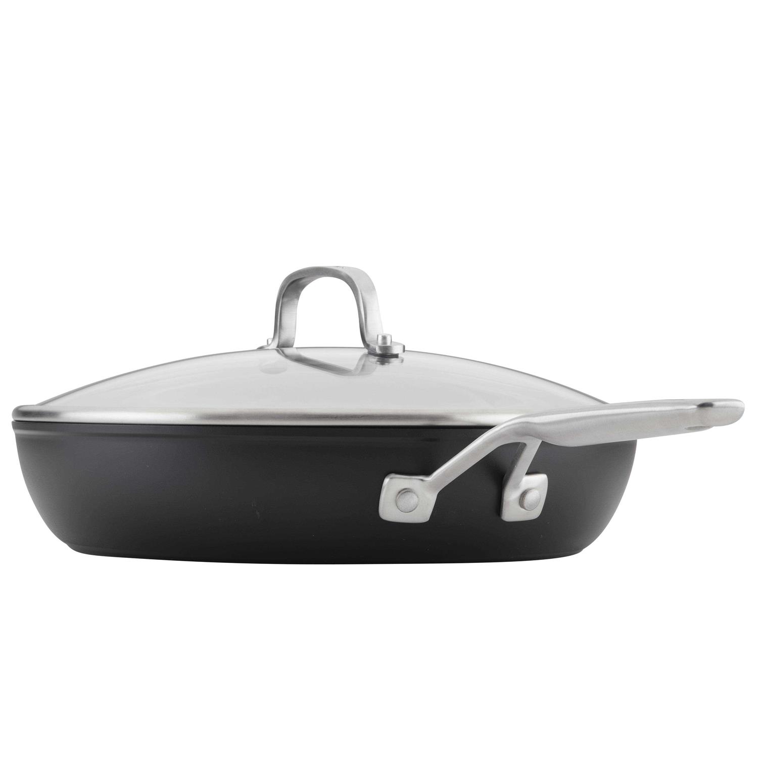 KitchenAid Hard Anodized Induction Frying Pan with Lid