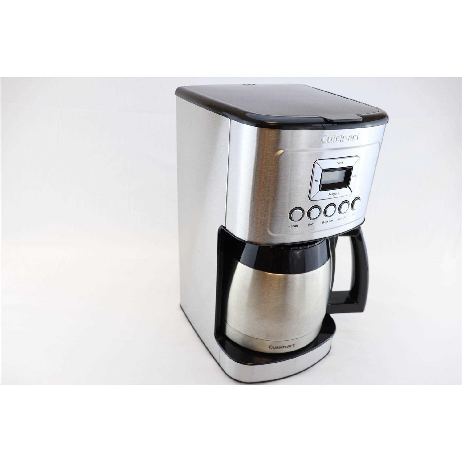 Cuisinart DCC-3400 12-Cup Programmable Thermal Coffeemaker and Grinder Bundle