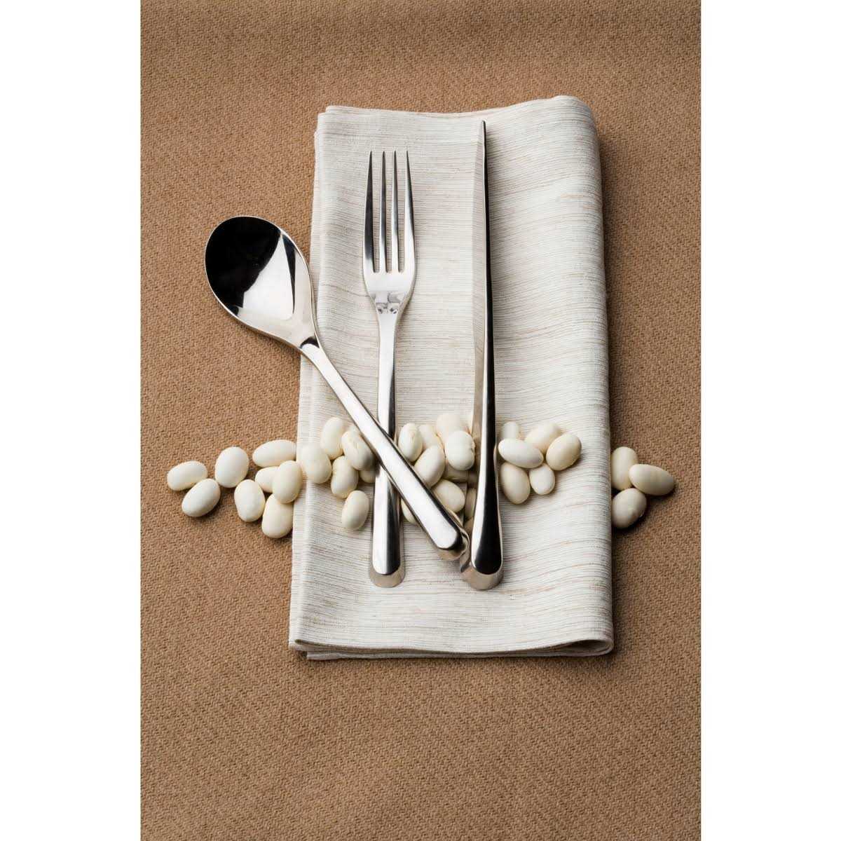 Nambe Aura 45-Piece Flatware Set