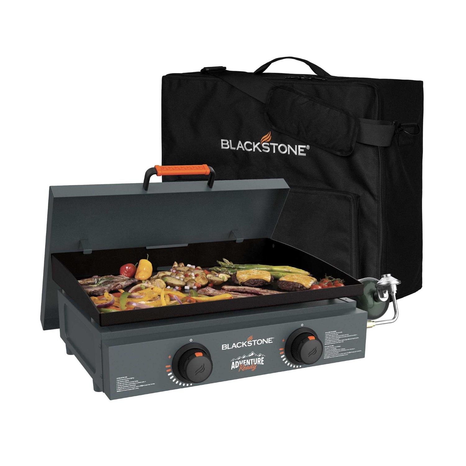 Blackstone Adventure Ready 22 Propane Griddle Gift Set in Smokey Mtn