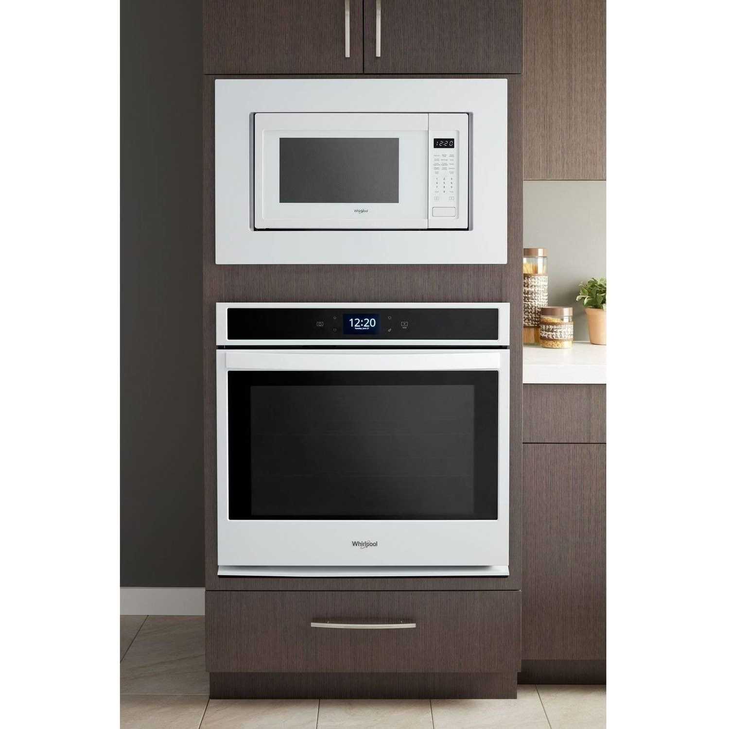 Whirlpool 30 White Microwave Trim Kit