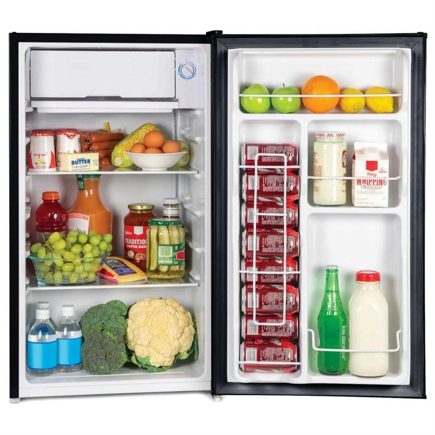 Igloo 3.2 Cu. ft. Single-Door Refrigerator IRF32BK