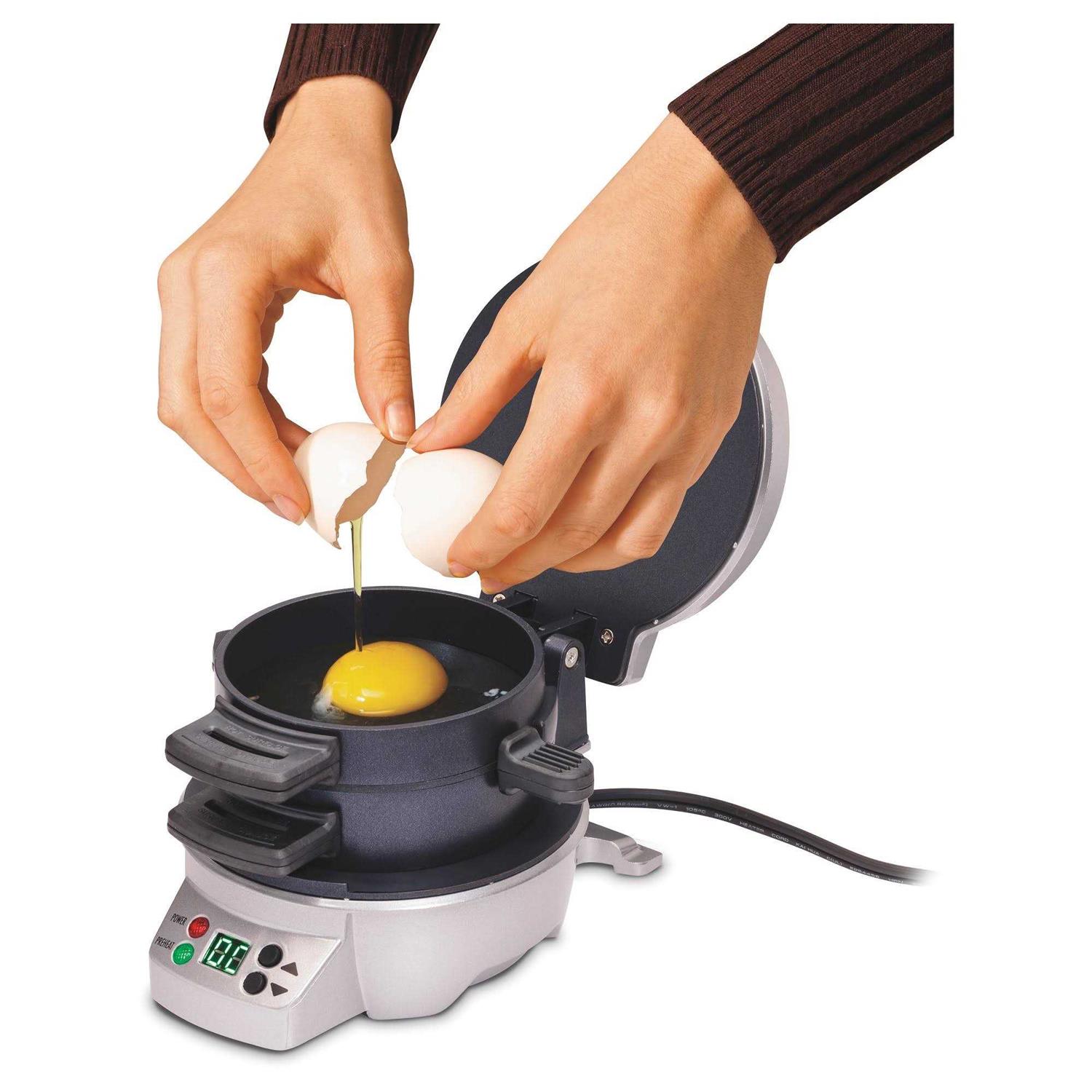 Hamilton Beach Breakfast Sandwich Maker with Timer