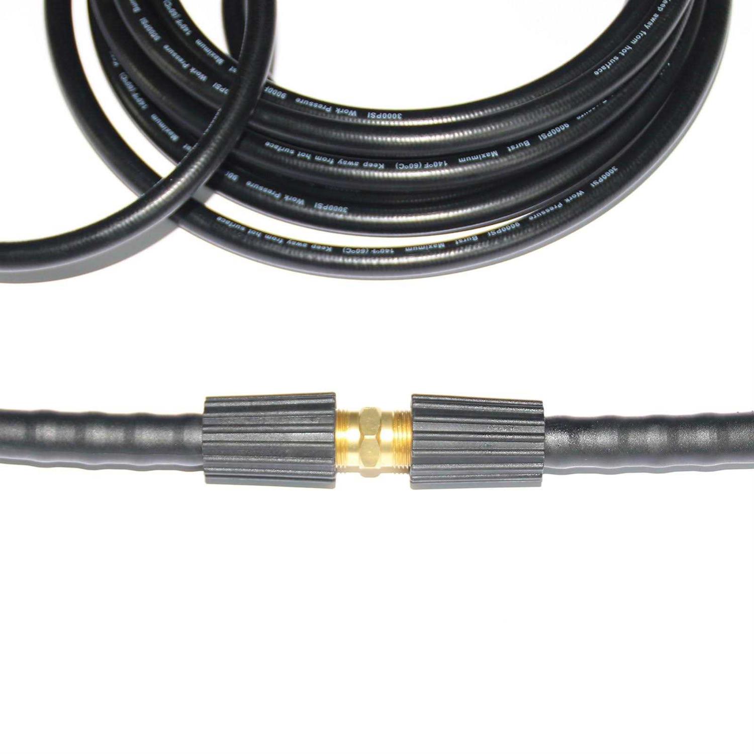 XZT 3000PSI High Pressure Washer Extension Hose with Adapter 25FT