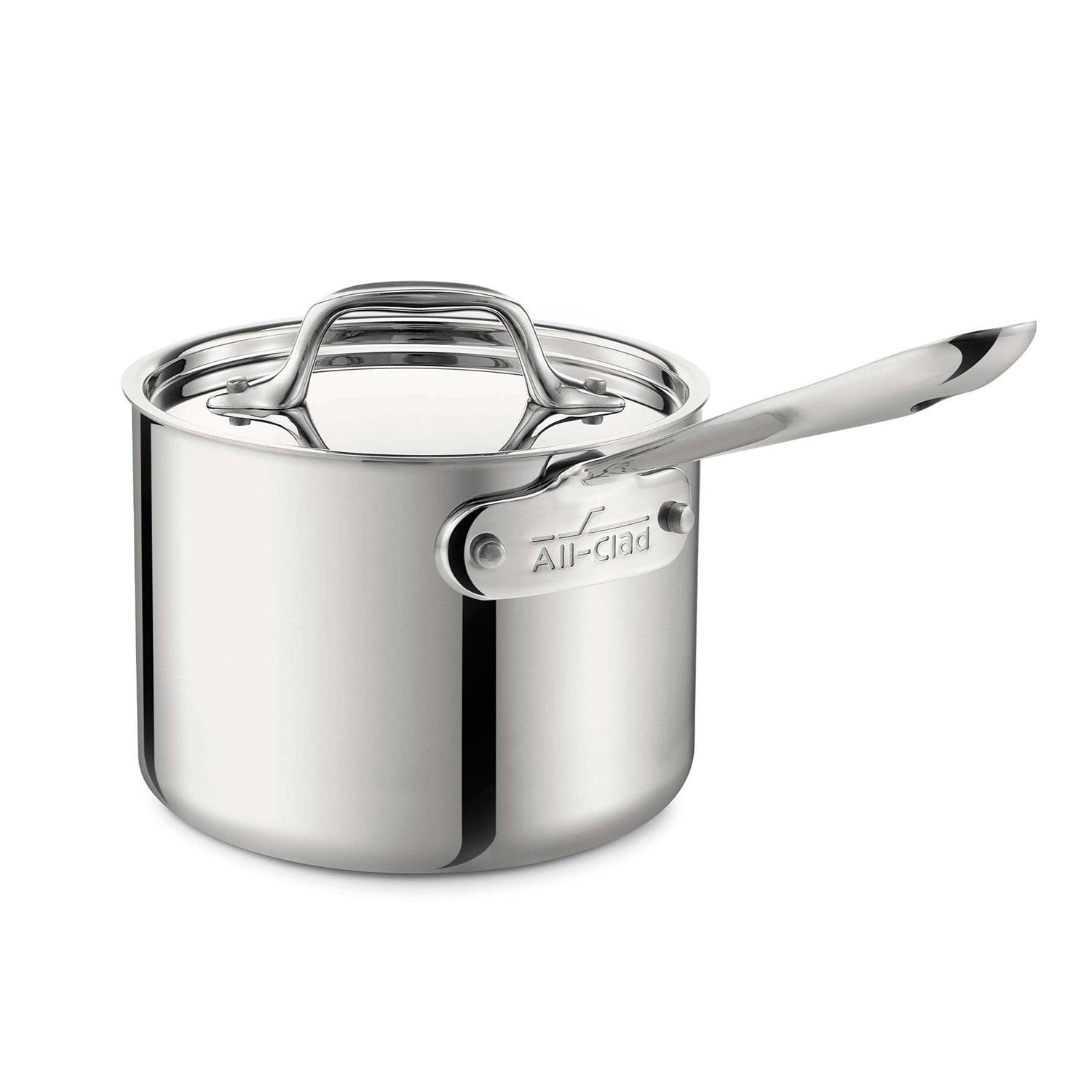 All-Clad D3 Stainless Steel Sauce Pan