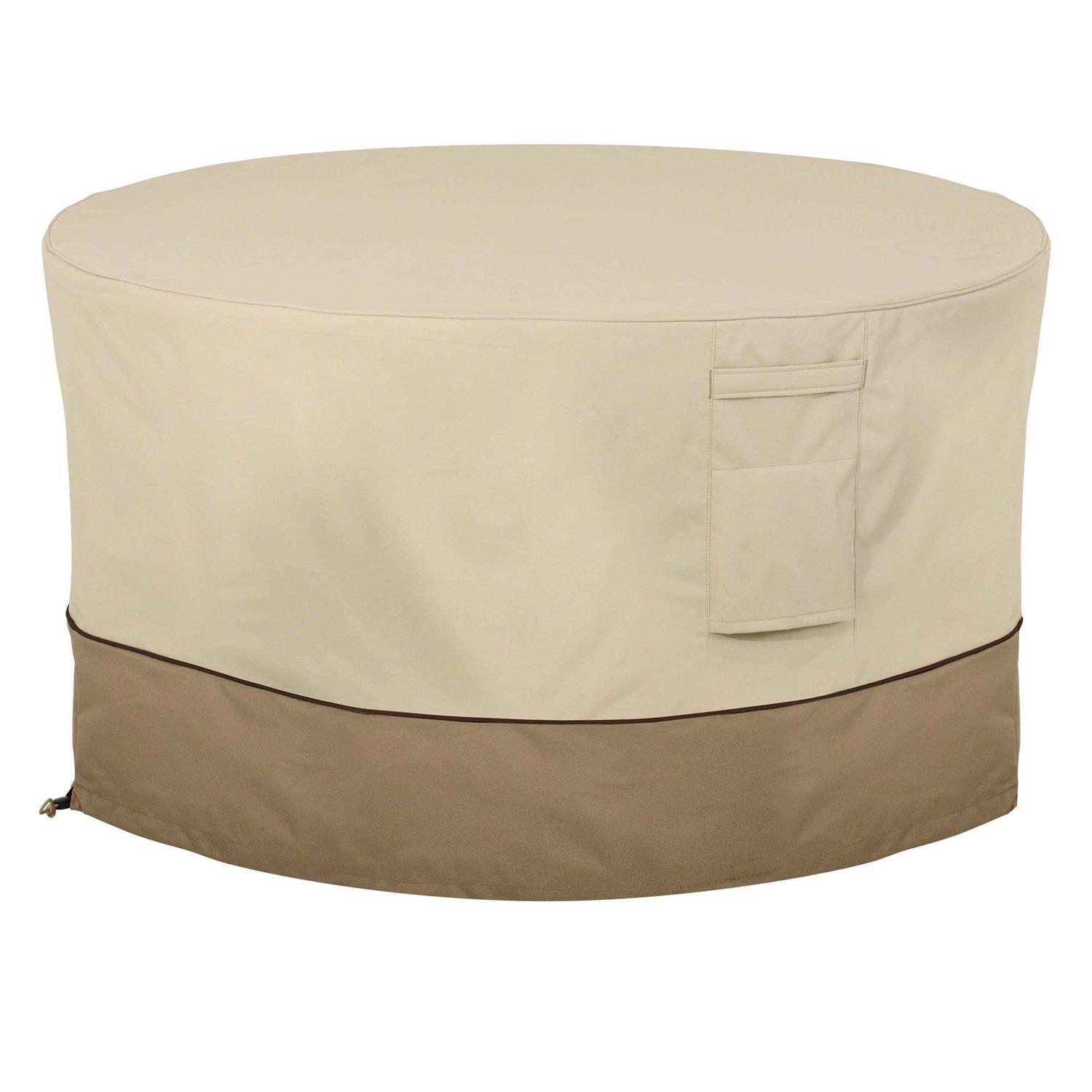 Classic Accessories Veranda Fire Pit Cover Round