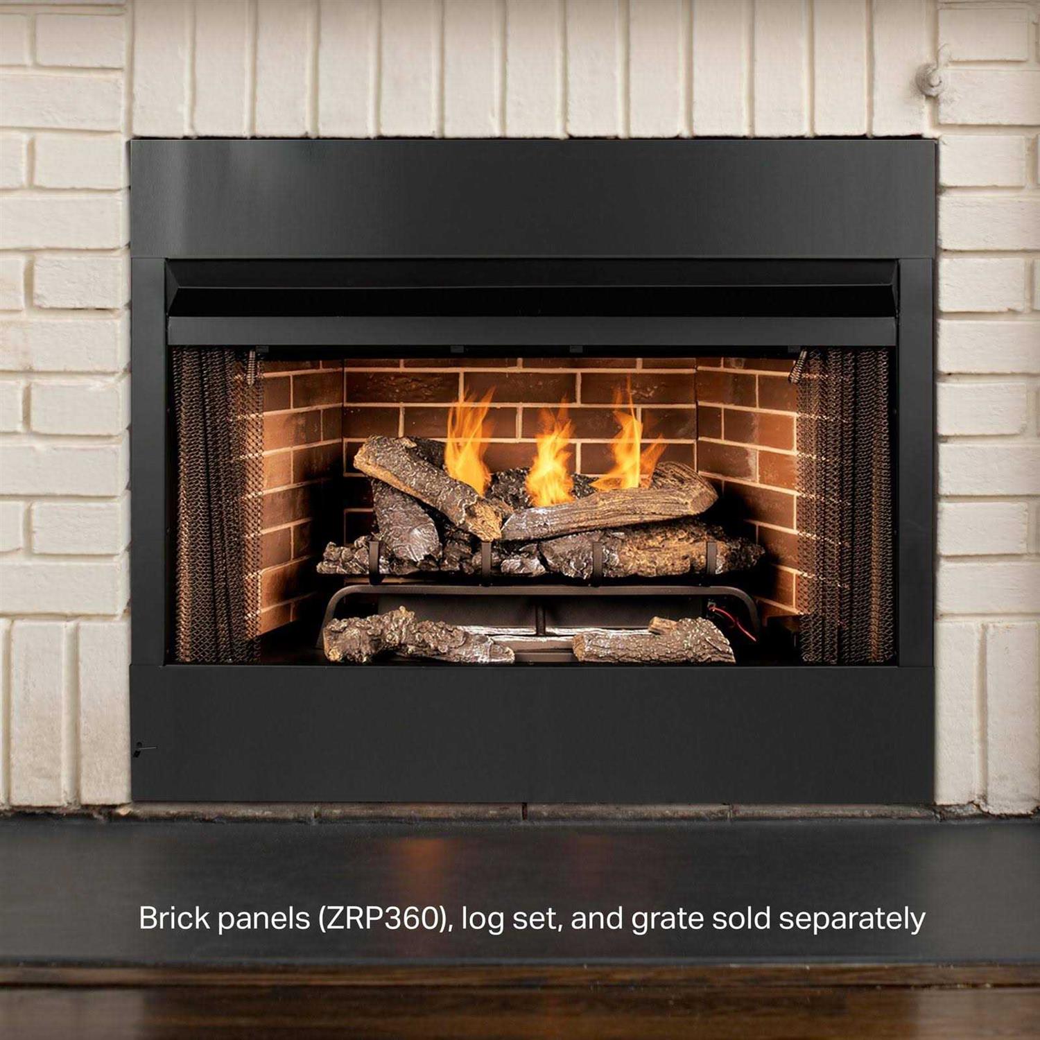 Pleasant Hearth Radiant Zero-Clearance Universal Firebox Insert PHZC36F