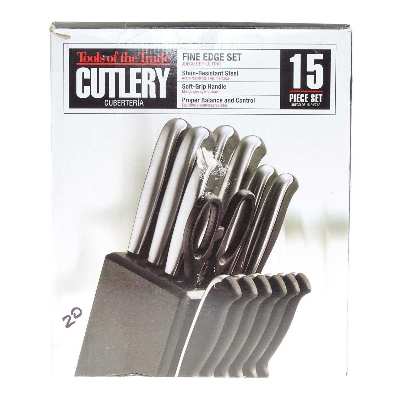 Tools of the Trade 15-Pc. Cutlery Set