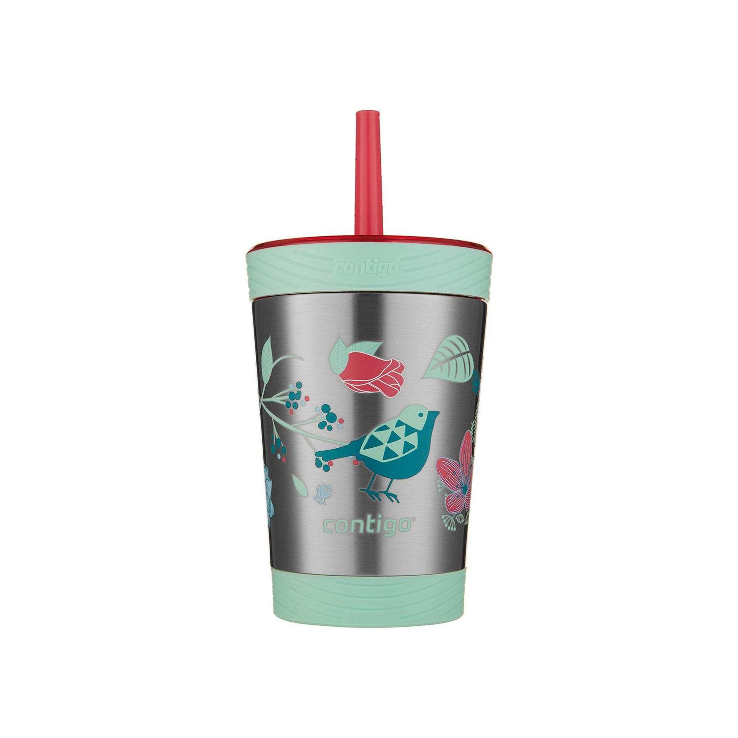 Contigo Kids Spill-Proof Stainless Steel Tumbler with Straw