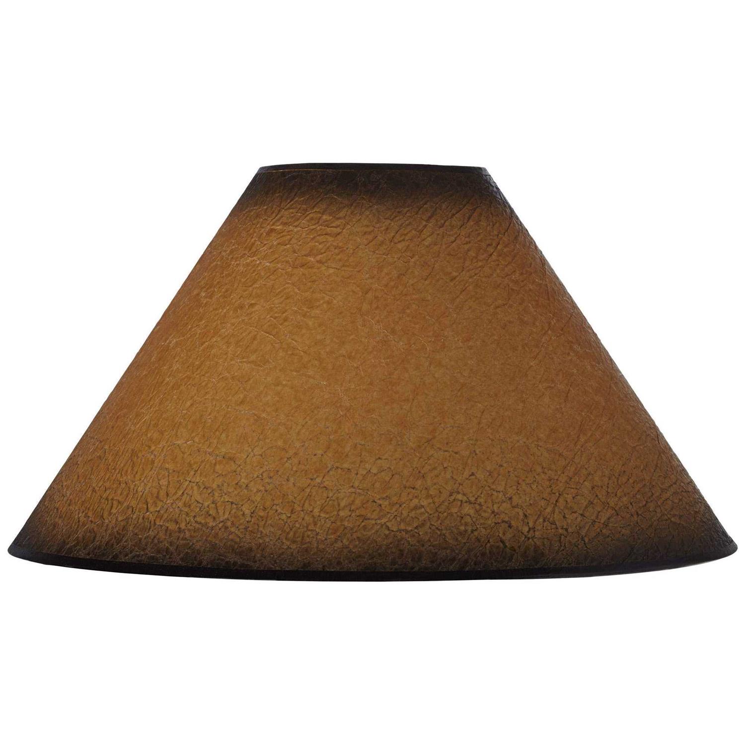 Springcrest Distressed Faux Paper Lamp Shade 6X19x12