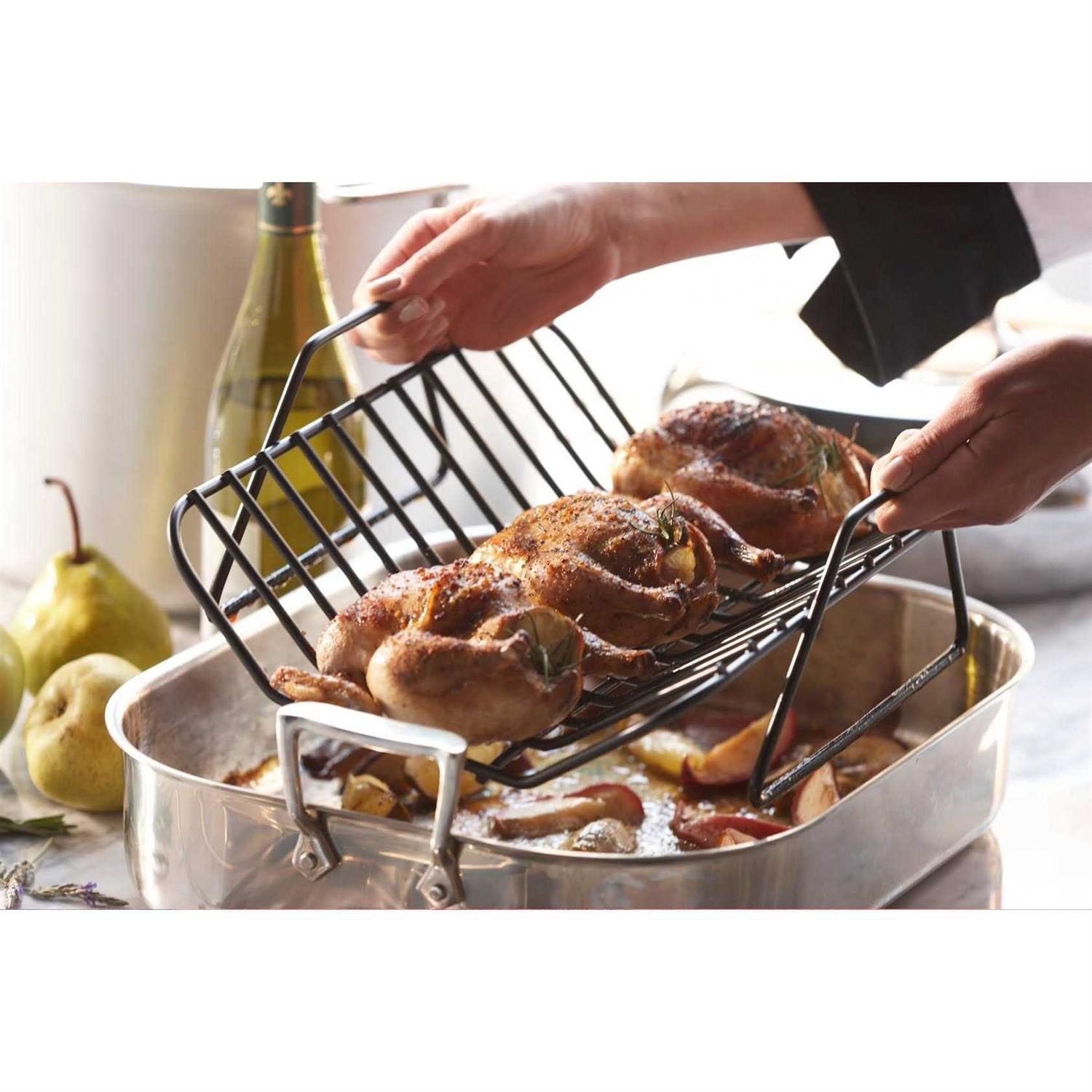 All-Clad Stainless Steel Roaster with Rack